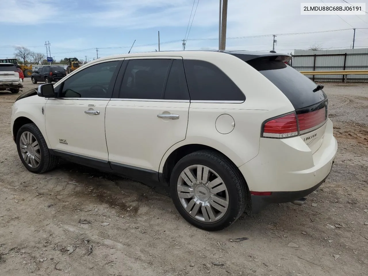 2008 Lincoln Mkx VIN: 2LMDU88C68BJ06191 Lot: 48651104