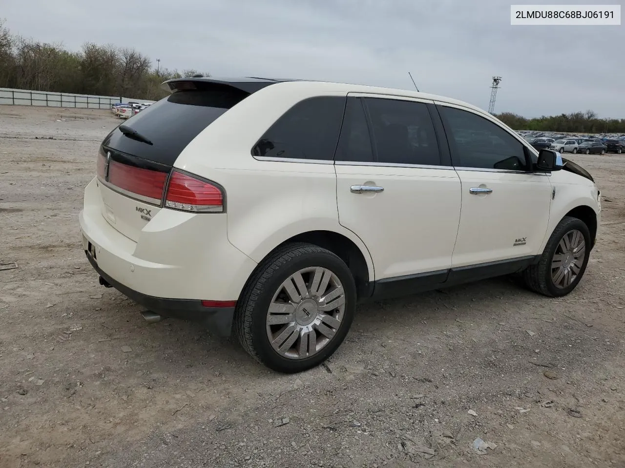 2LMDU88C68BJ06191 2008 Lincoln Mkx