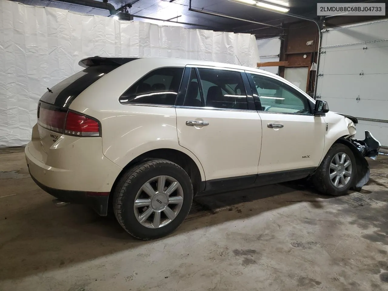 2008 Lincoln Mkx VIN: 2LMDU88C68BJ04733 Lot: 48777614