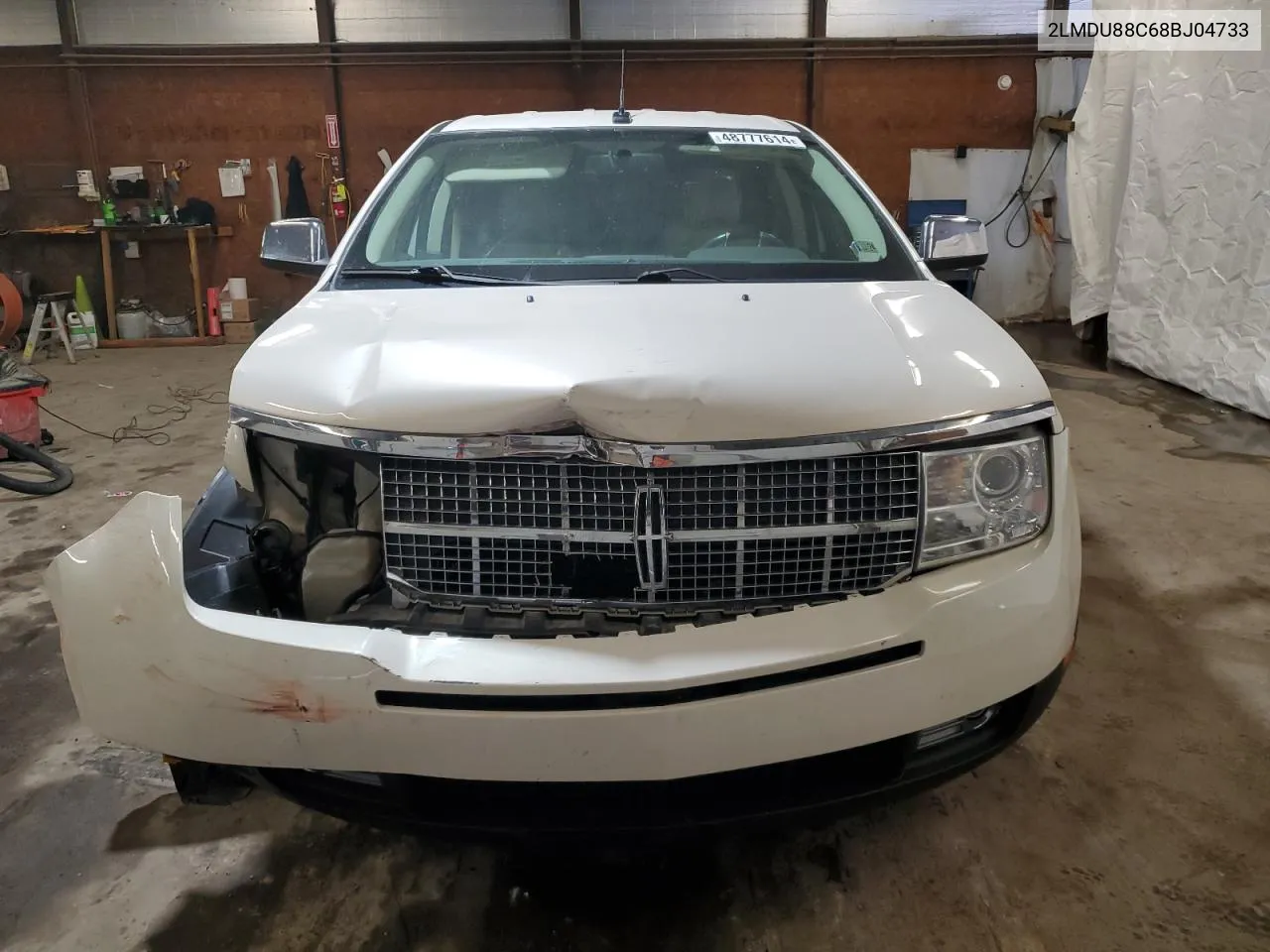 2008 Lincoln Mkx VIN: 2LMDU88C68BJ04733 Lot: 48777614