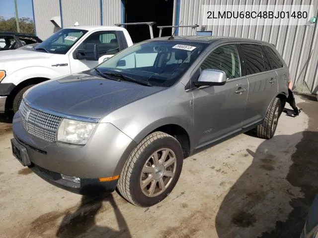 2008 Lincoln Mkx VIN: 2LMDU68C48BJ01480 Lot: 49166914