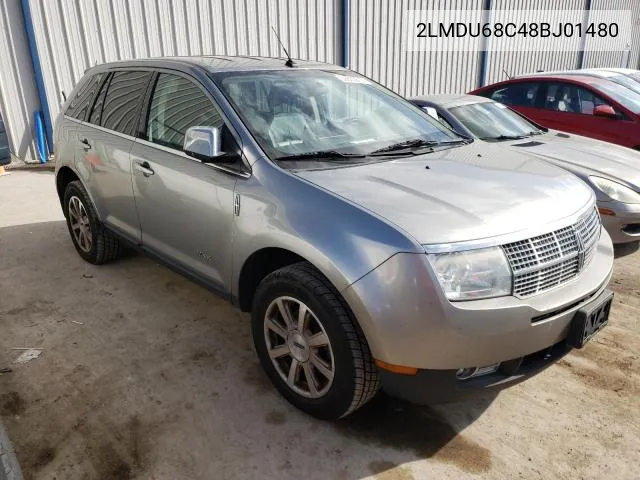 2008 Lincoln Mkx VIN: 2LMDU68C48BJ01480 Lot: 49166914