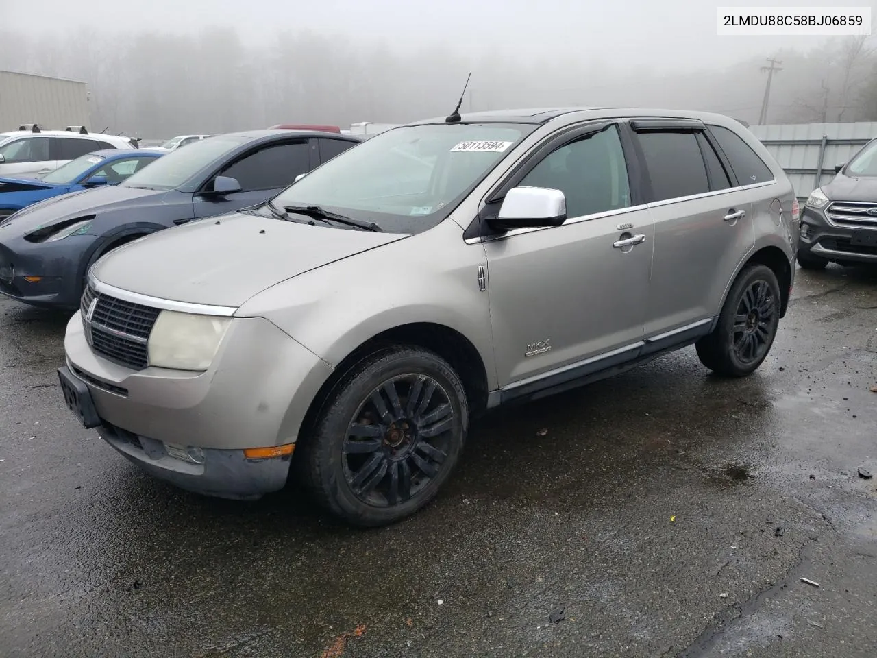 2008 Lincoln Mkx VIN: 2LMDU88C58BJ06859 Lot: 50113594