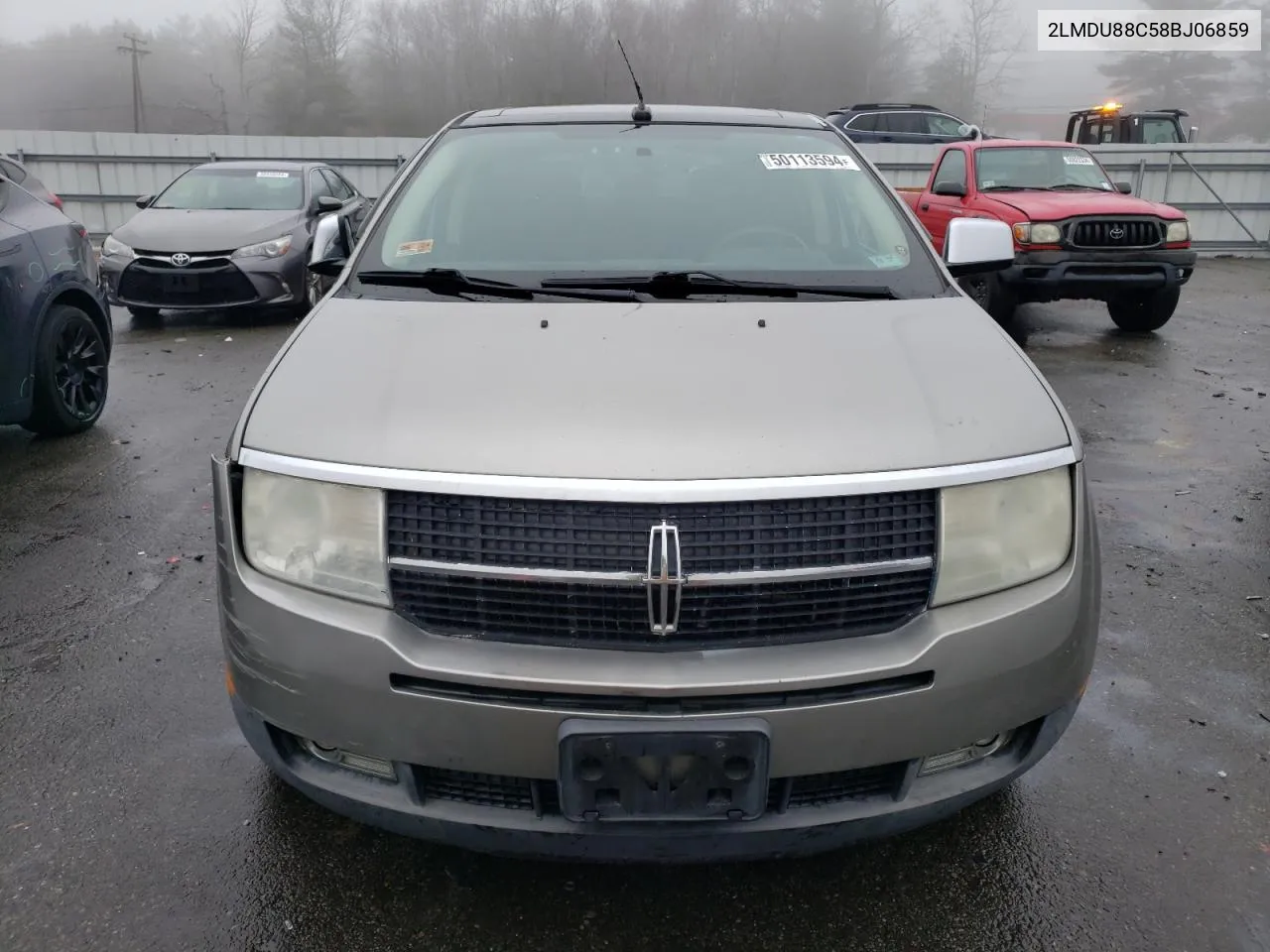 2LMDU88C58BJ06859 2008 Lincoln Mkx