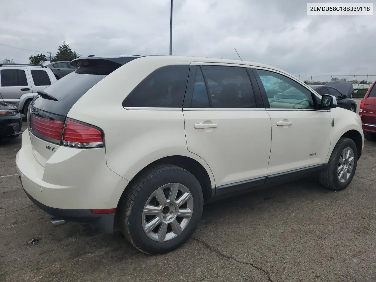 2008 Lincoln Mkx VIN: 2LMDU68C18BJ39118 Lot: 50240764