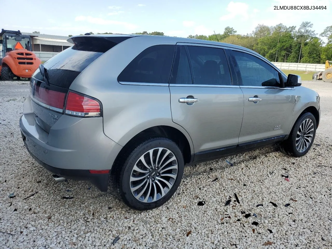 2008 Lincoln Mkx VIN: 2LMDU88CX8BJ34494 Lot: 51657164