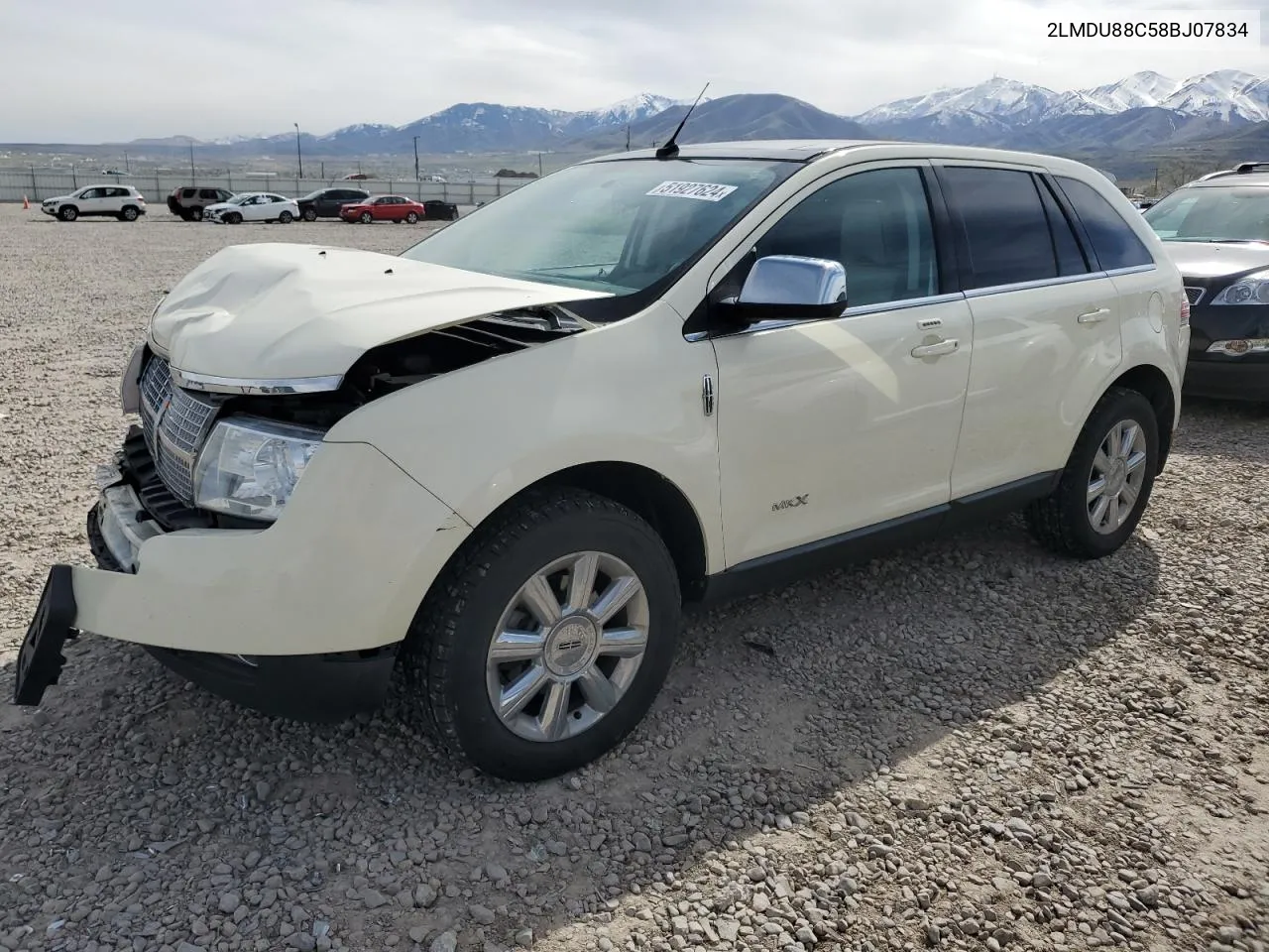 2LMDU88C58BJ07834 2008 Lincoln Mkx