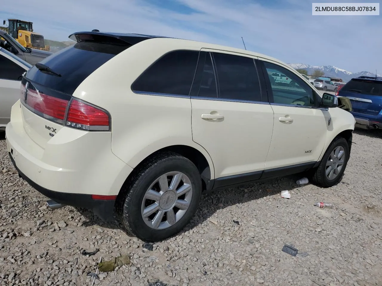 2LMDU88C58BJ07834 2008 Lincoln Mkx