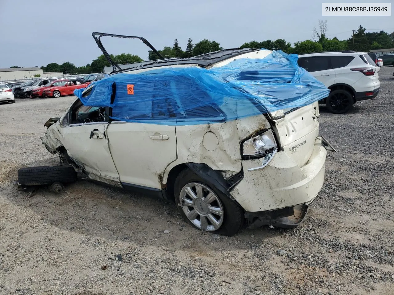 2LMDU88C88BJ35949 2008 Lincoln Mkx