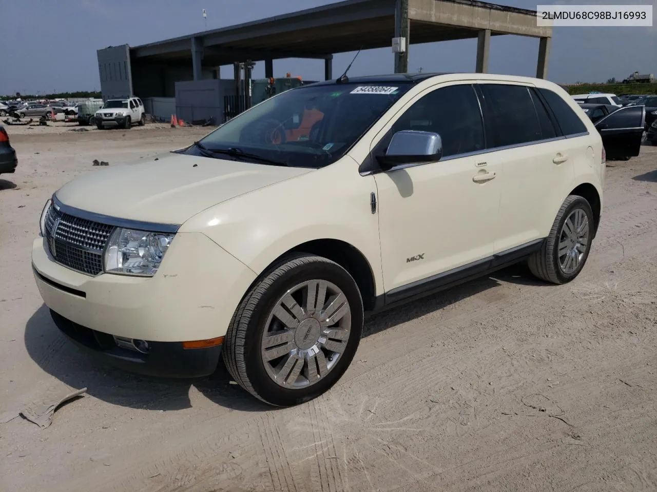 2LMDU68C98BJ16993 2008 Lincoln Mkx