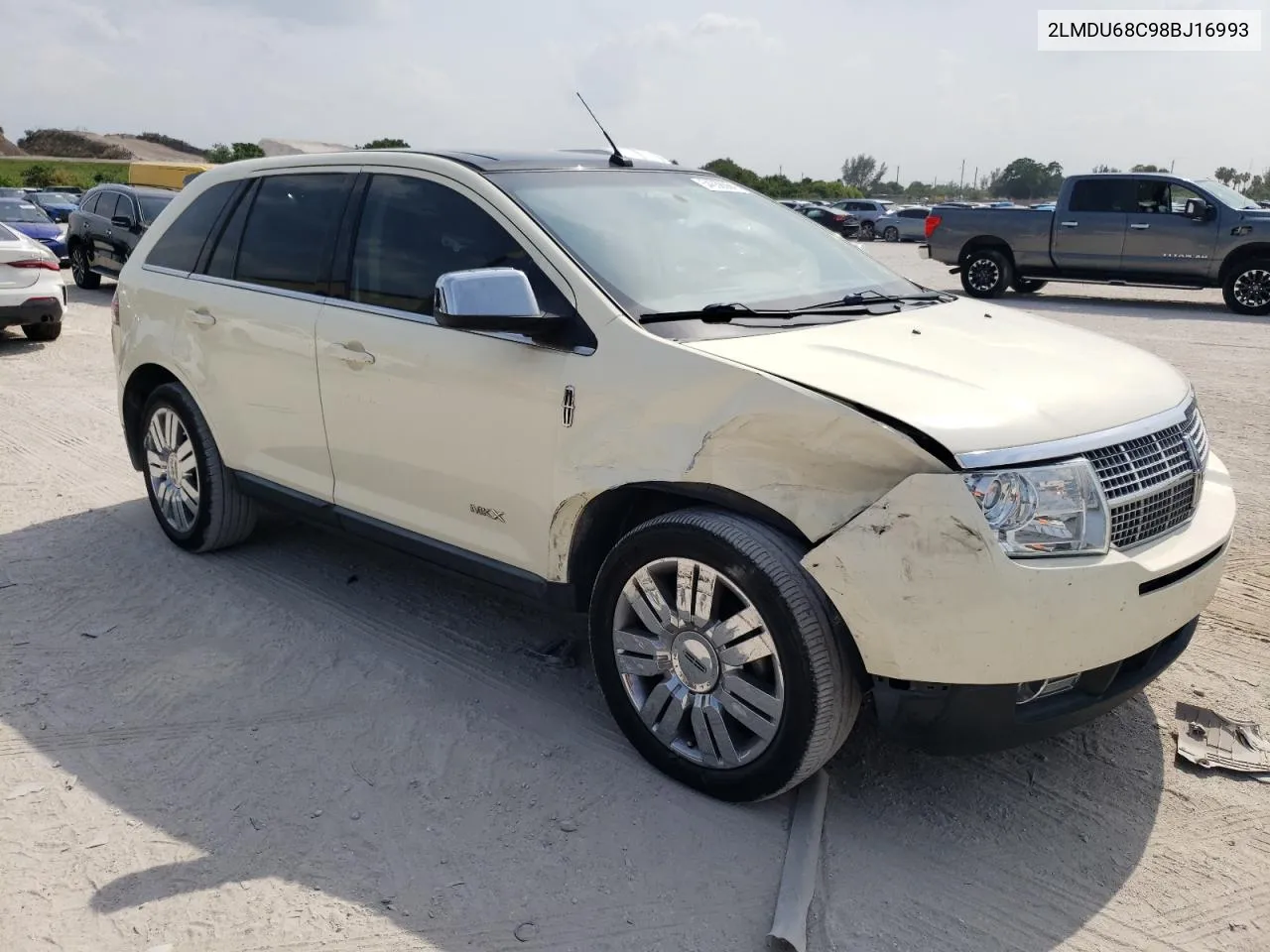 2008 Lincoln Mkx VIN: 2LMDU68C98BJ16993 Lot: 54358064