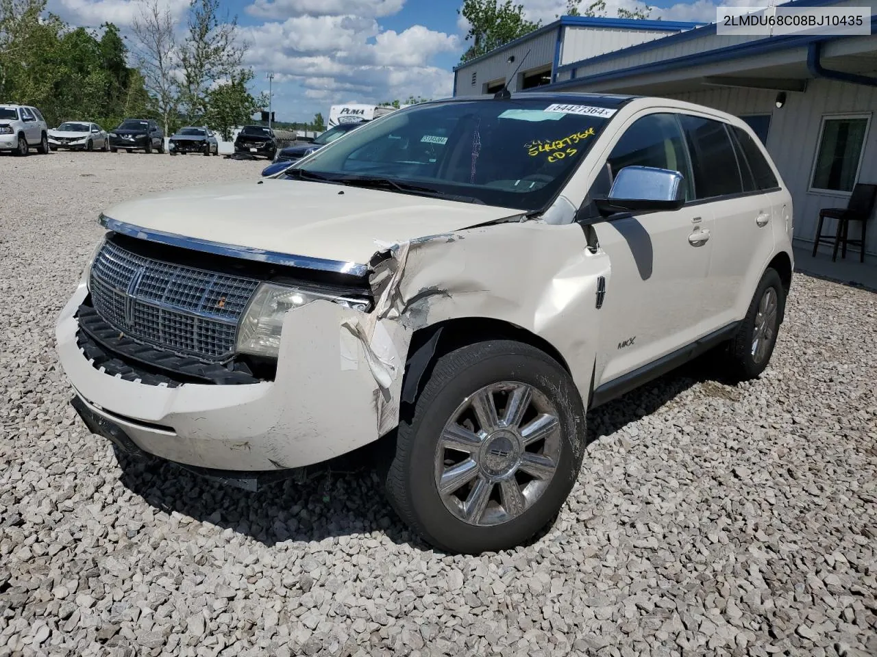 2008 Lincoln Mkx VIN: 2LMDU68C08BJ10435 Lot: 54427364