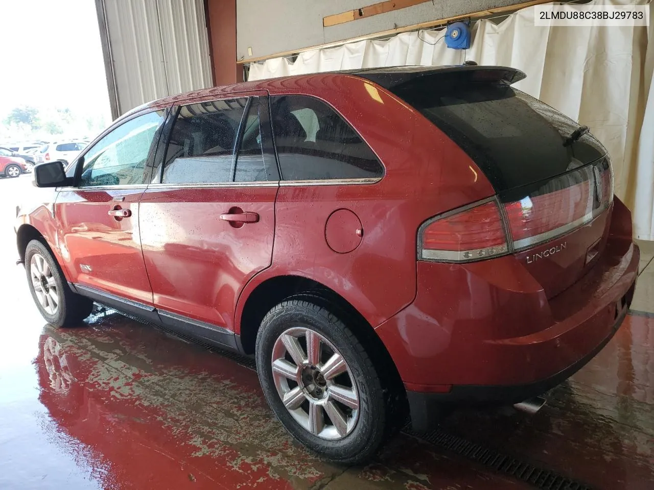 2008 Lincoln Mkx VIN: 2LMDU88C38BJ29783 Lot: 55004374