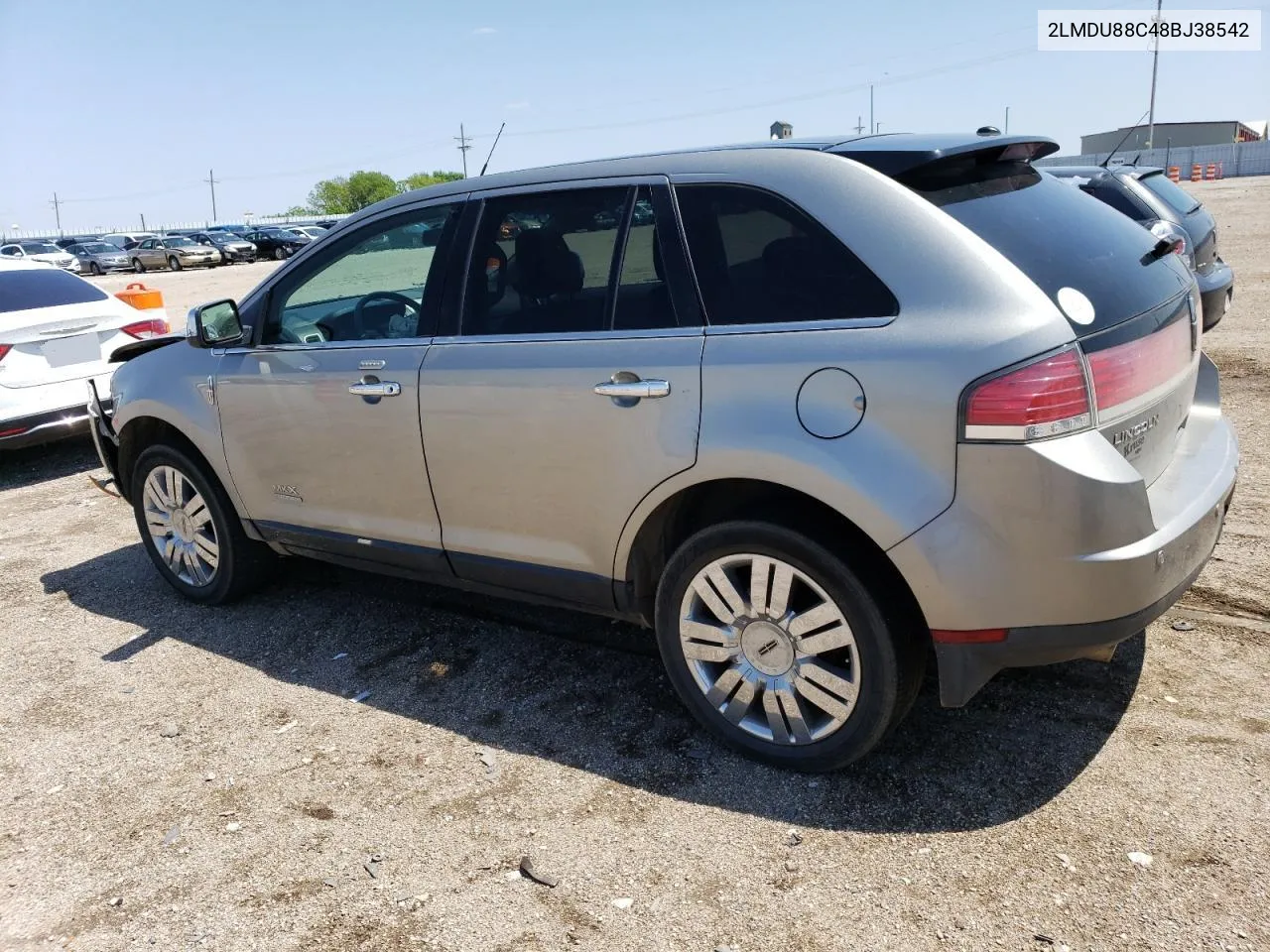 2008 Lincoln Mkx VIN: 2LMDU88C48BJ38542 Lot: 55223414