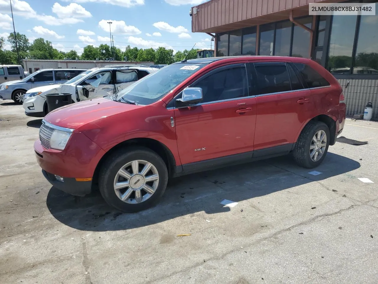 2LMDU88CX8BJ31482 2008 Lincoln Mkx