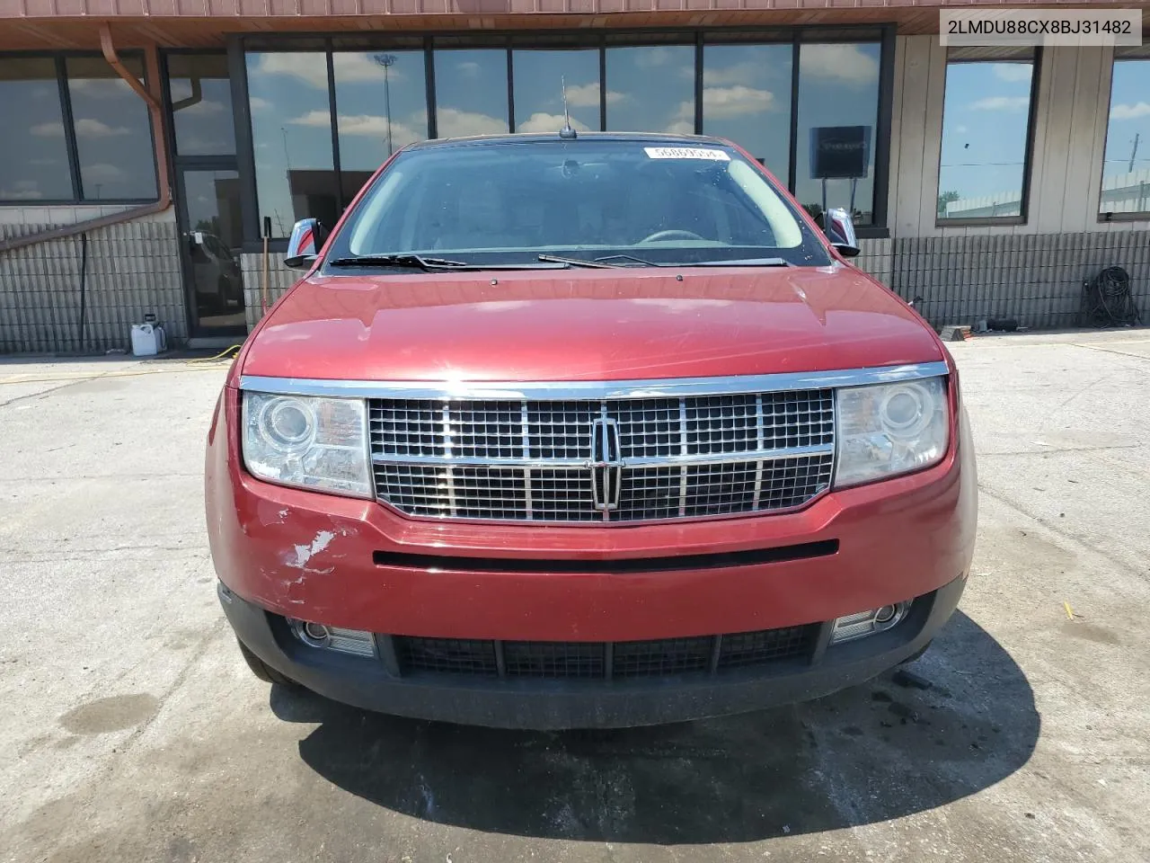 2008 Lincoln Mkx VIN: 2LMDU88CX8BJ31482 Lot: 56869554