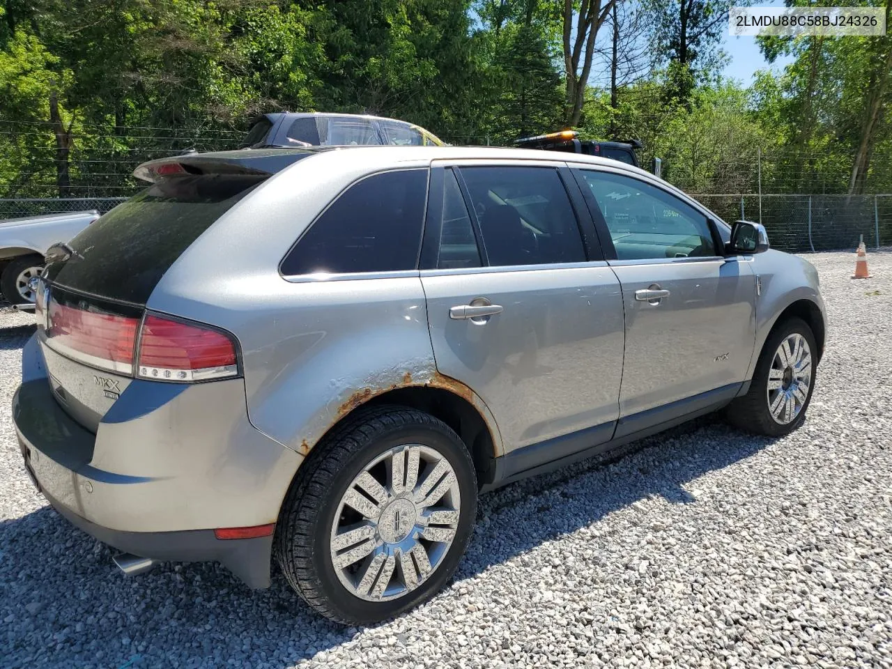 2LMDU88C58BJ24326 2008 Lincoln Mkx