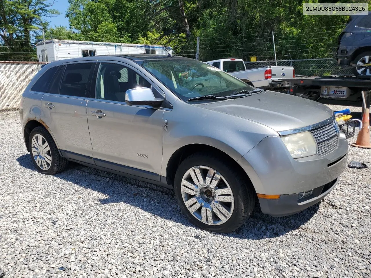 2008 Lincoln Mkx VIN: 2LMDU88C58BJ24326 Lot: 57017594