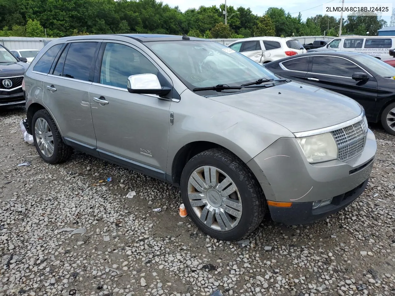 2008 Lincoln Mkx VIN: 2LMDU68C18BJ24425 Lot: 57250364