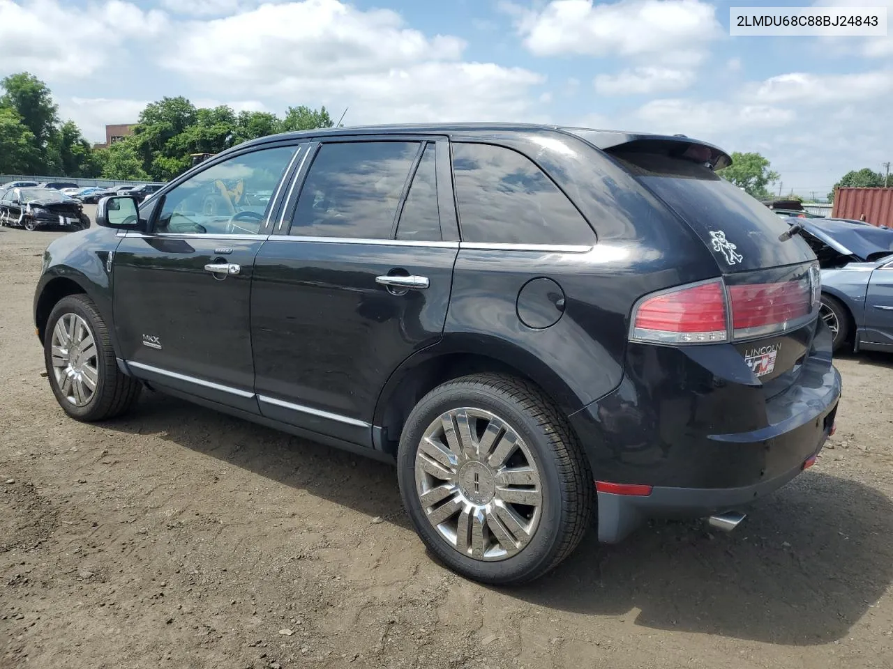 2008 Lincoln Mkx VIN: 2LMDU68C88BJ24843 Lot: 57602244