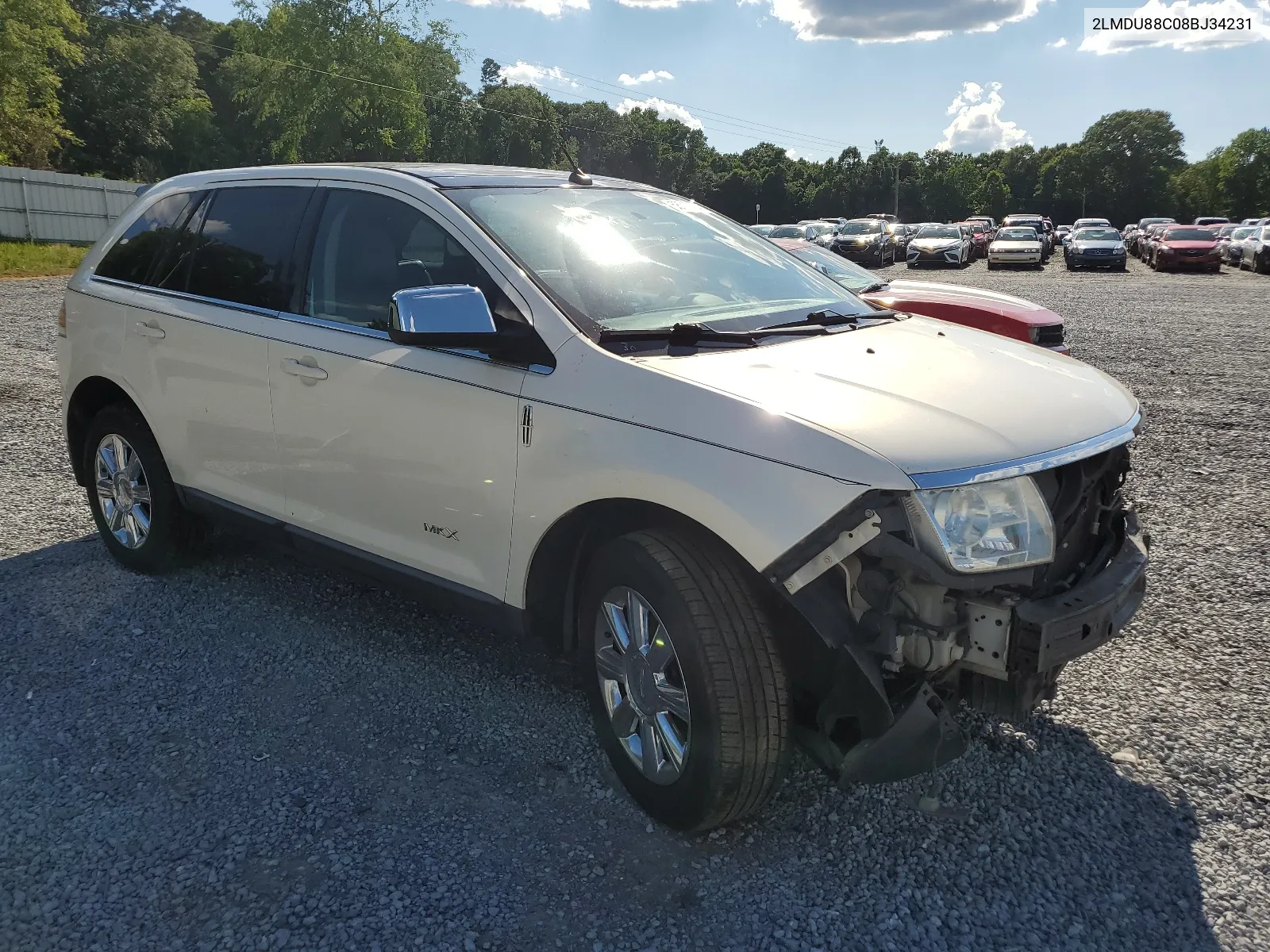 2LMDU88C08BJ34231 2008 Lincoln Mkx