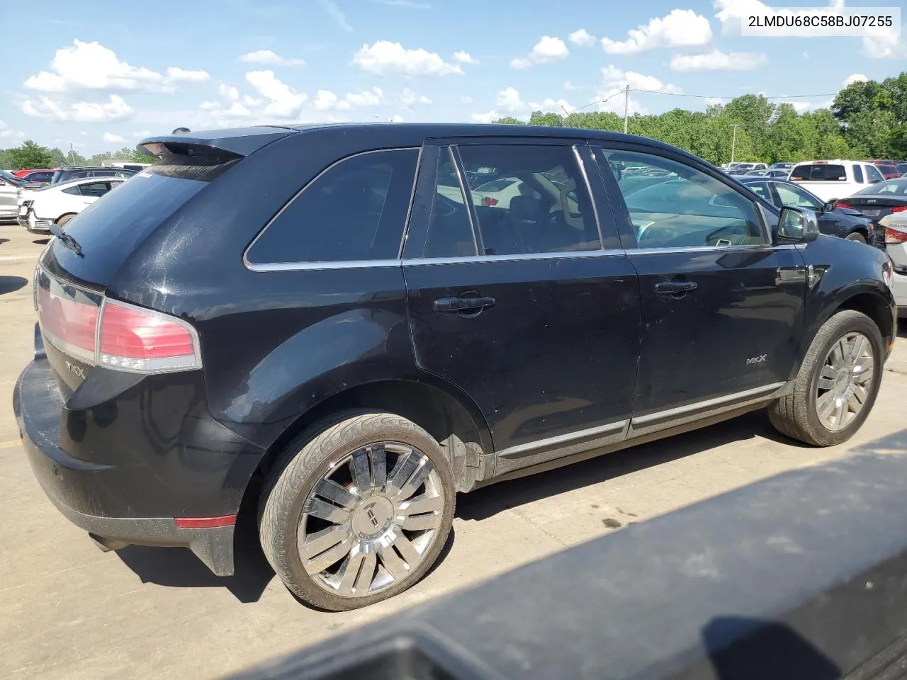 2008 Lincoln Mkx VIN: 2LMDU68C58BJ07255 Lot: 58389394