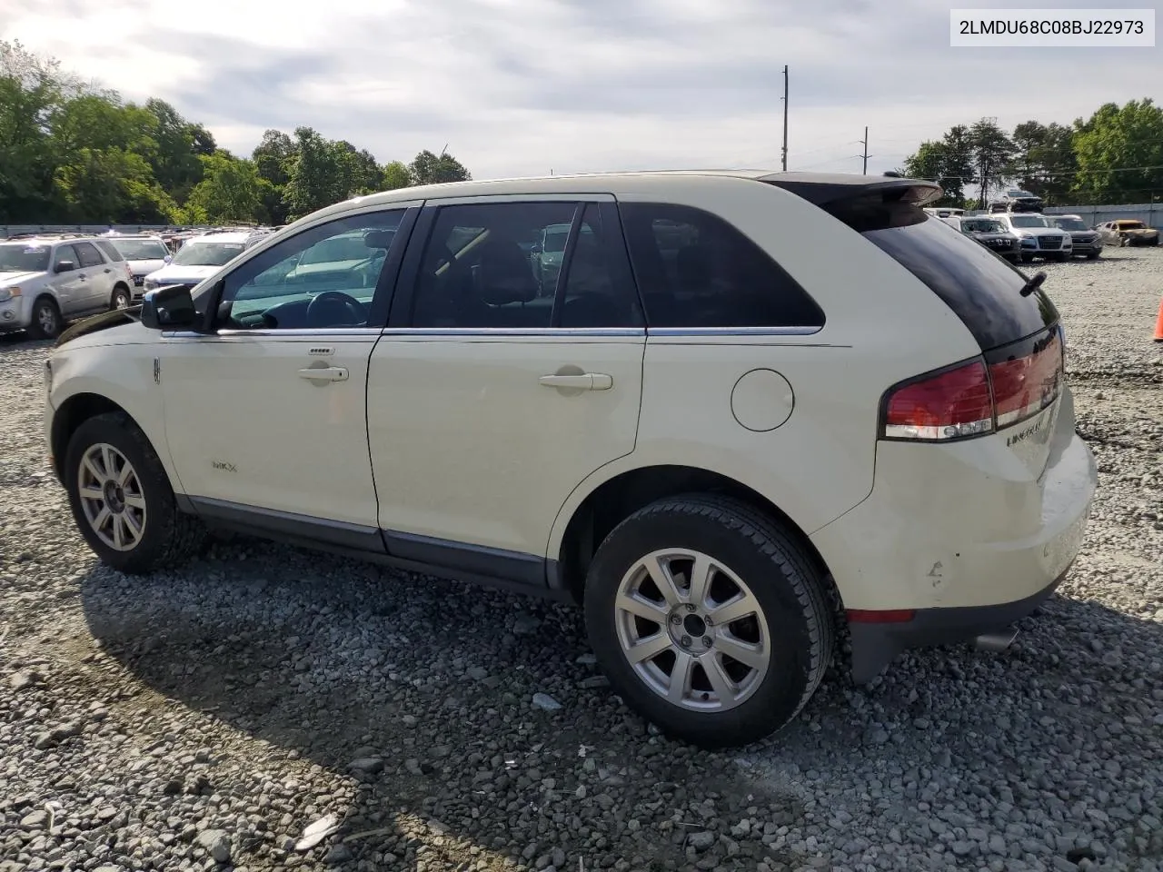 2008 Lincoln Mkx VIN: 2LMDU68C08BJ22973 Lot: 58444664