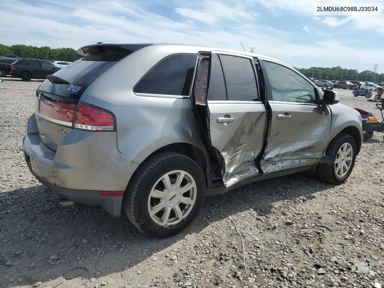 2008 Lincoln Mkx VIN: 2LMDU68C98BJ33034 Lot: 58711854