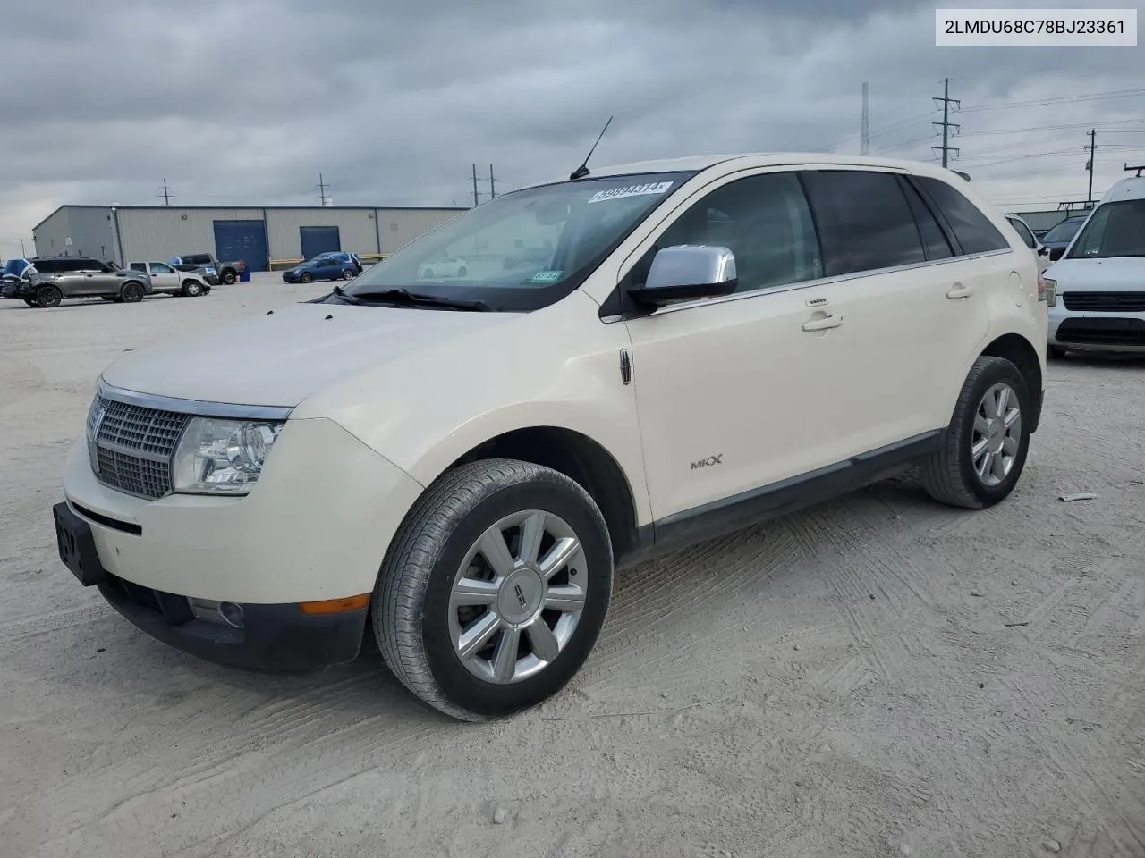 2008 Lincoln Mkx VIN: 2LMDU68C78BJ23361 Lot: 59894314