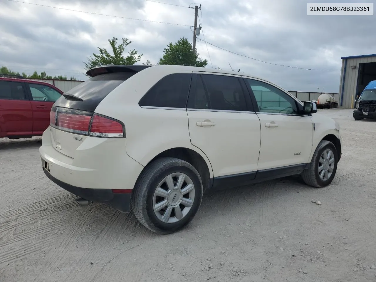 2008 Lincoln Mkx VIN: 2LMDU68C78BJ23361 Lot: 59894314