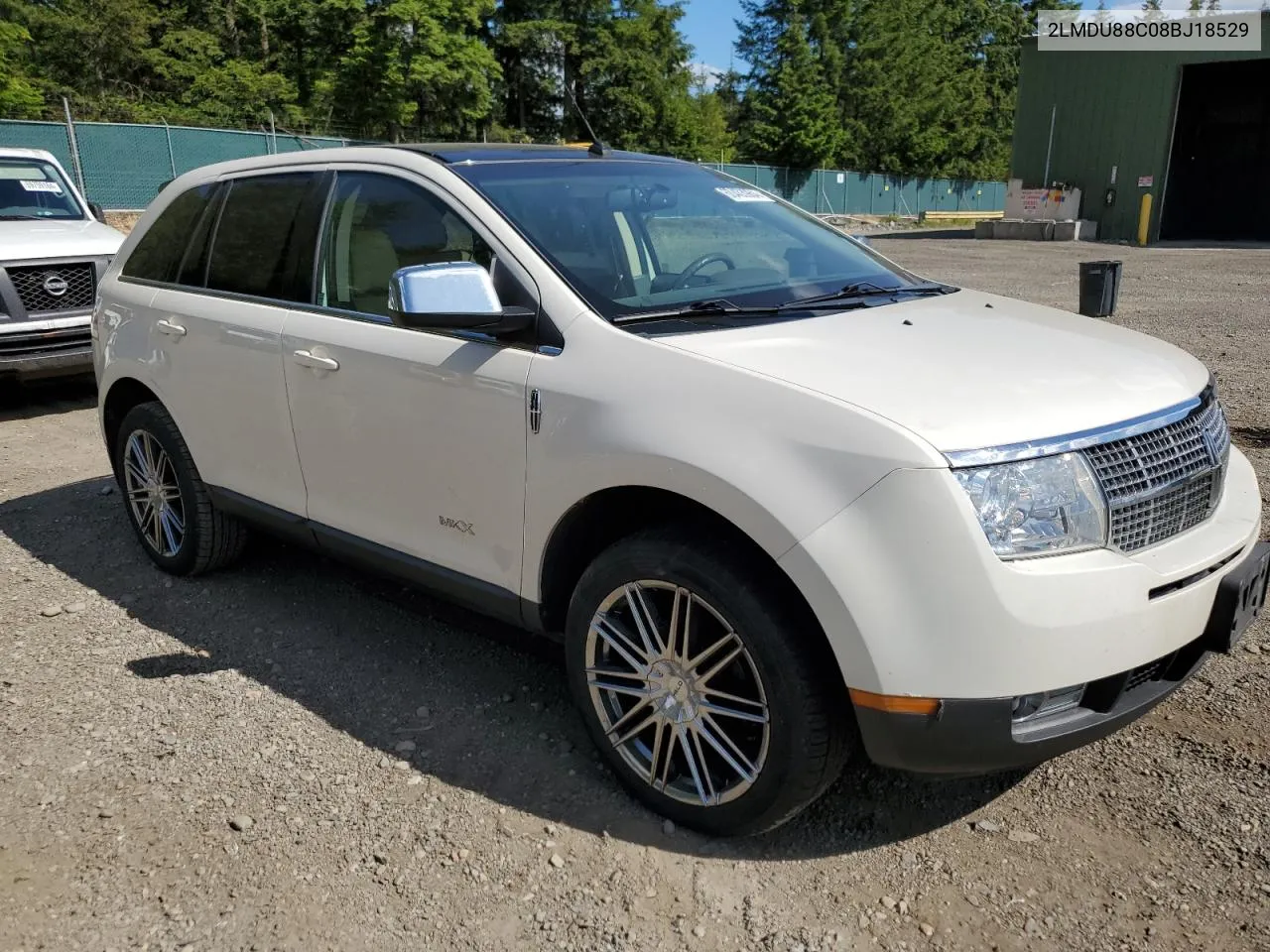 2008 Lincoln Mkx VIN: 2LMDU88C08BJ18529 Lot: 60403984