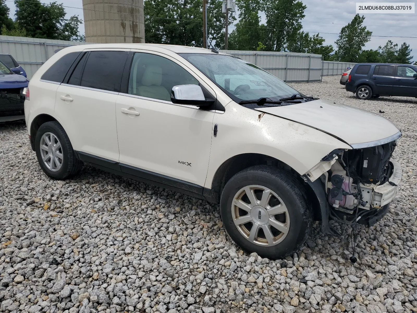 2008 Lincoln Mkx VIN: 2LMDU68C08BJ37019 Lot: 60437464