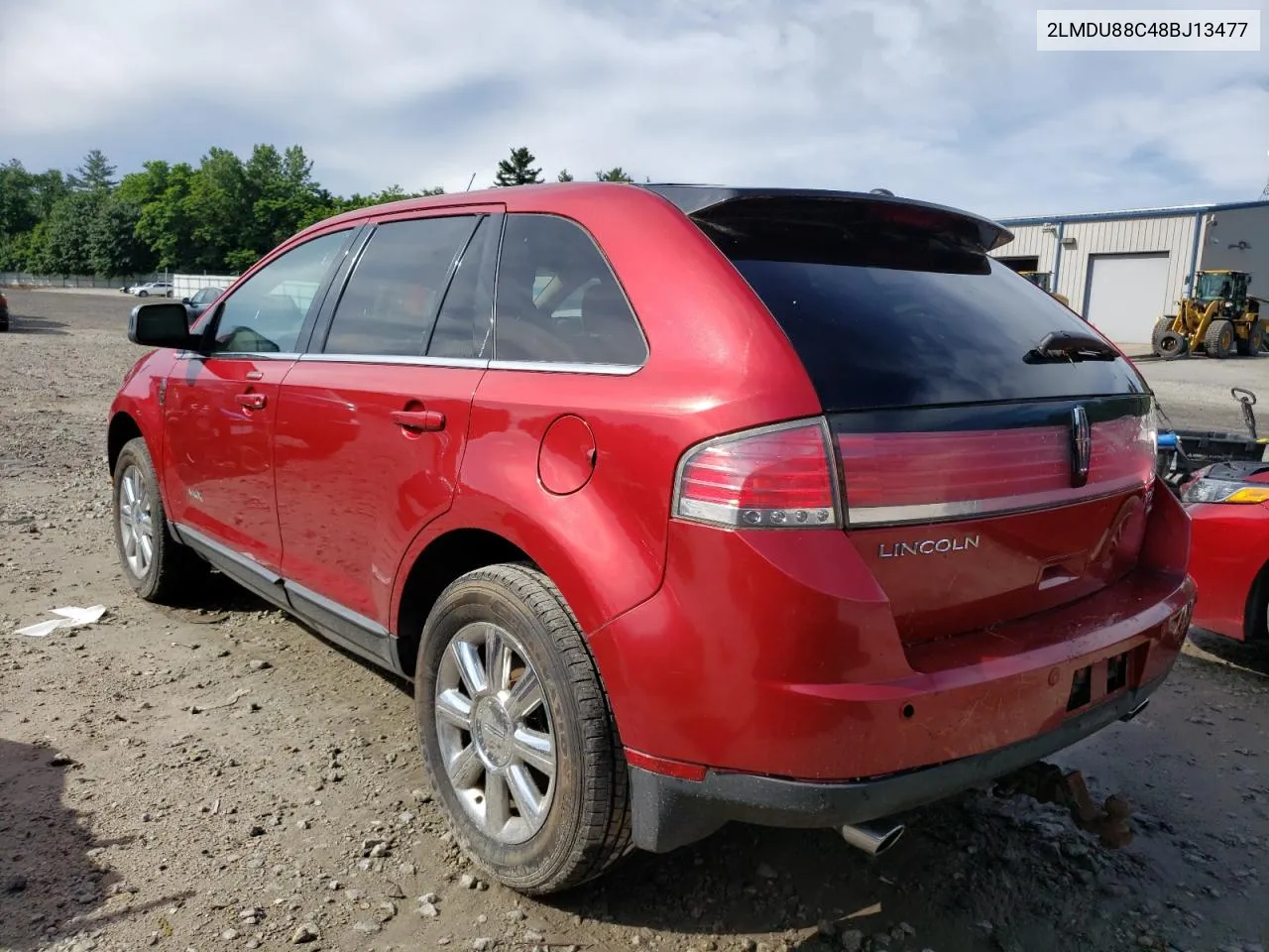 2008 Lincoln Mkx VIN: 2LMDU88C48BJ13477 Lot: 60890264