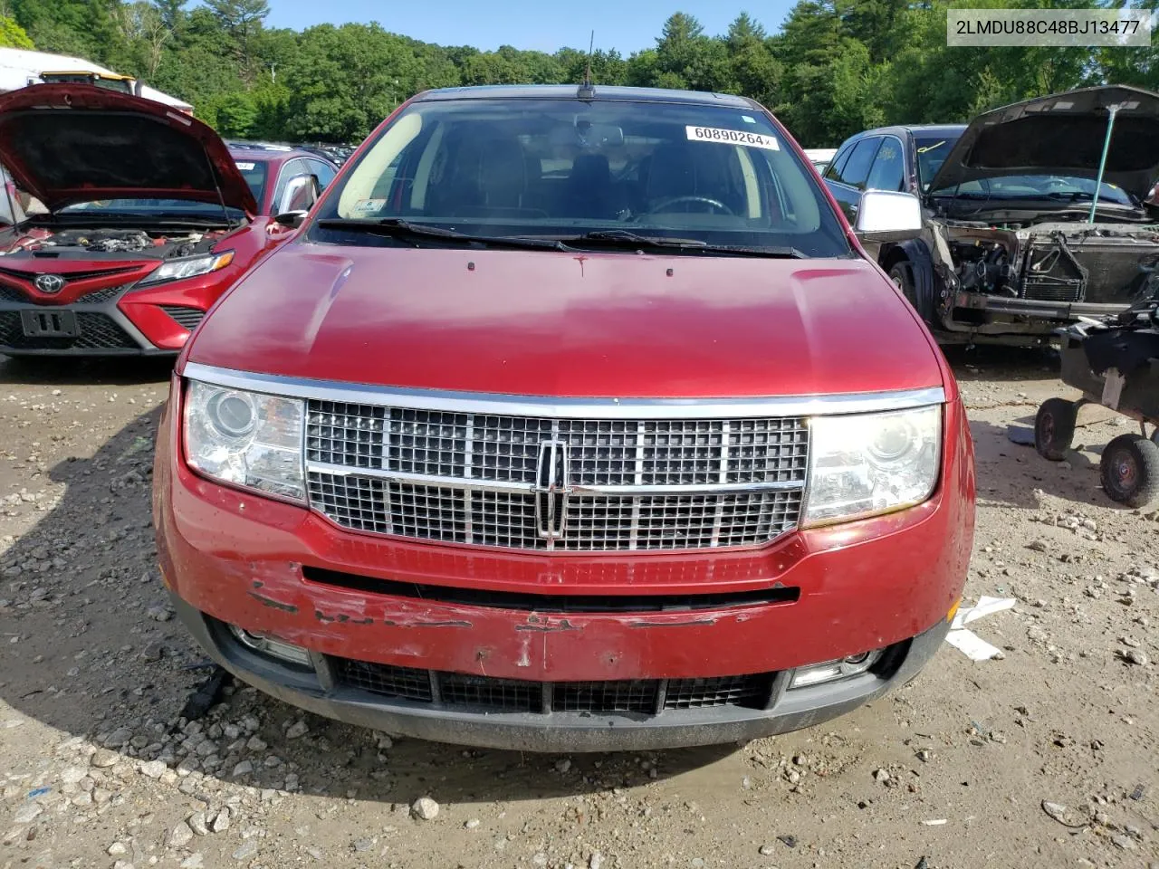 2008 Lincoln Mkx VIN: 2LMDU88C48BJ13477 Lot: 60890264