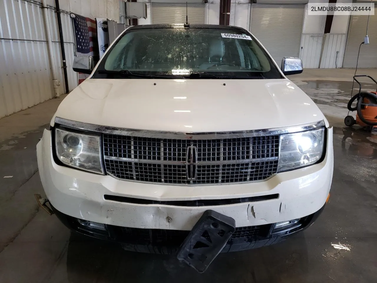 2008 Lincoln Mkx VIN: 2LMDU88C08BJ24444 Lot: 60980204