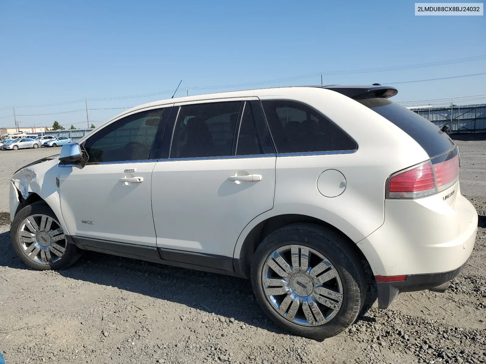 2008 Lincoln Mkx VIN: 2LMDU88CX8BJ24032 Lot: 61203504