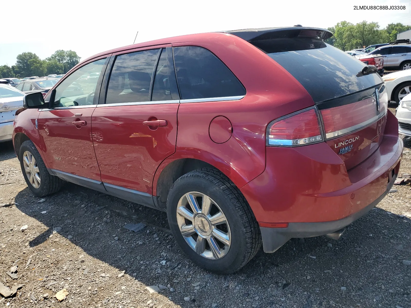 2LMDU88C88BJ03308 2008 Lincoln Mkx