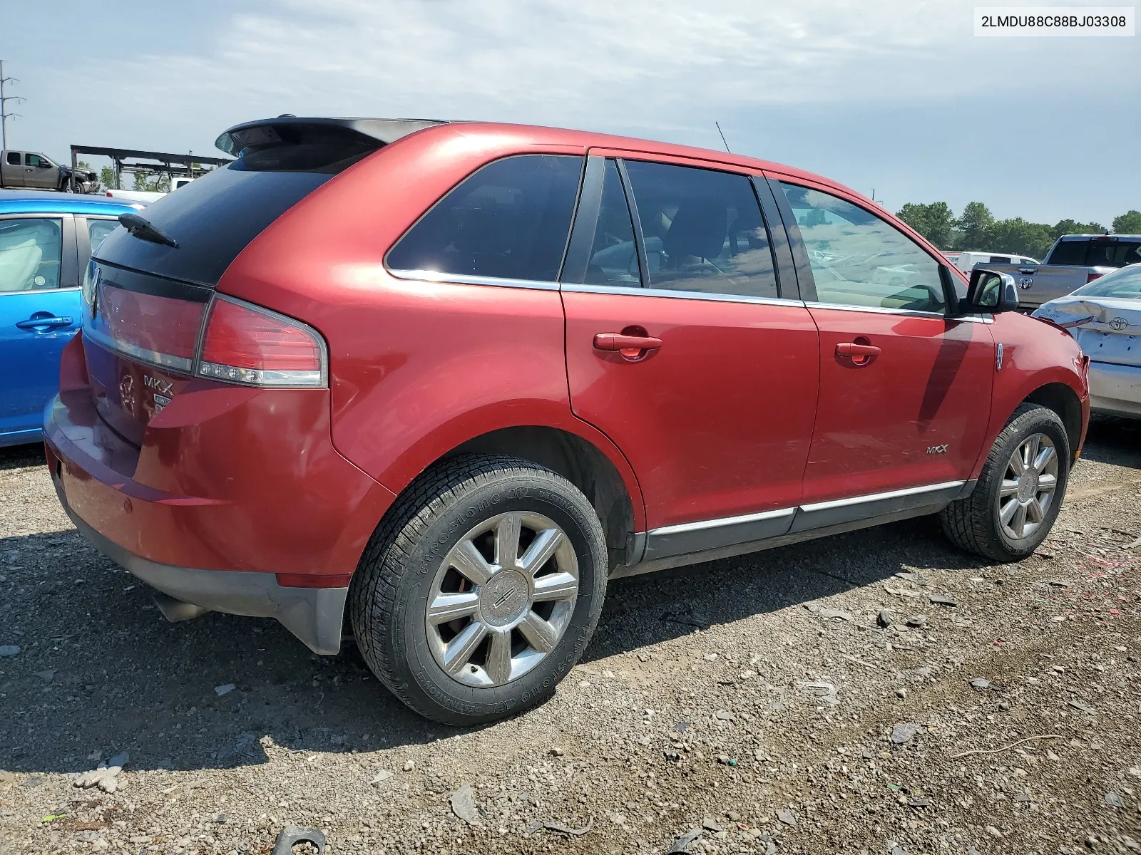 2LMDU88C88BJ03308 2008 Lincoln Mkx