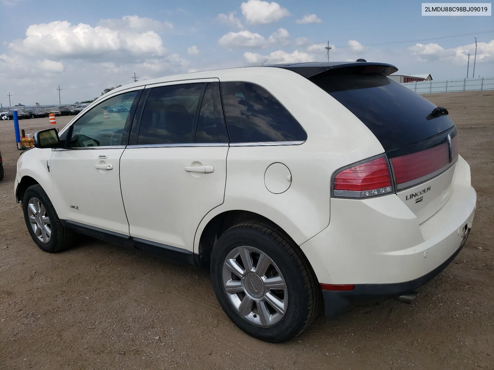 2008 Lincoln Mkx VIN: 2LMDU88C98BJ09019 Lot: 63304684