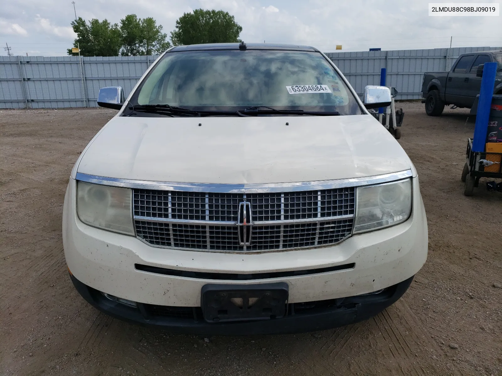 2LMDU88C98BJ09019 2008 Lincoln Mkx