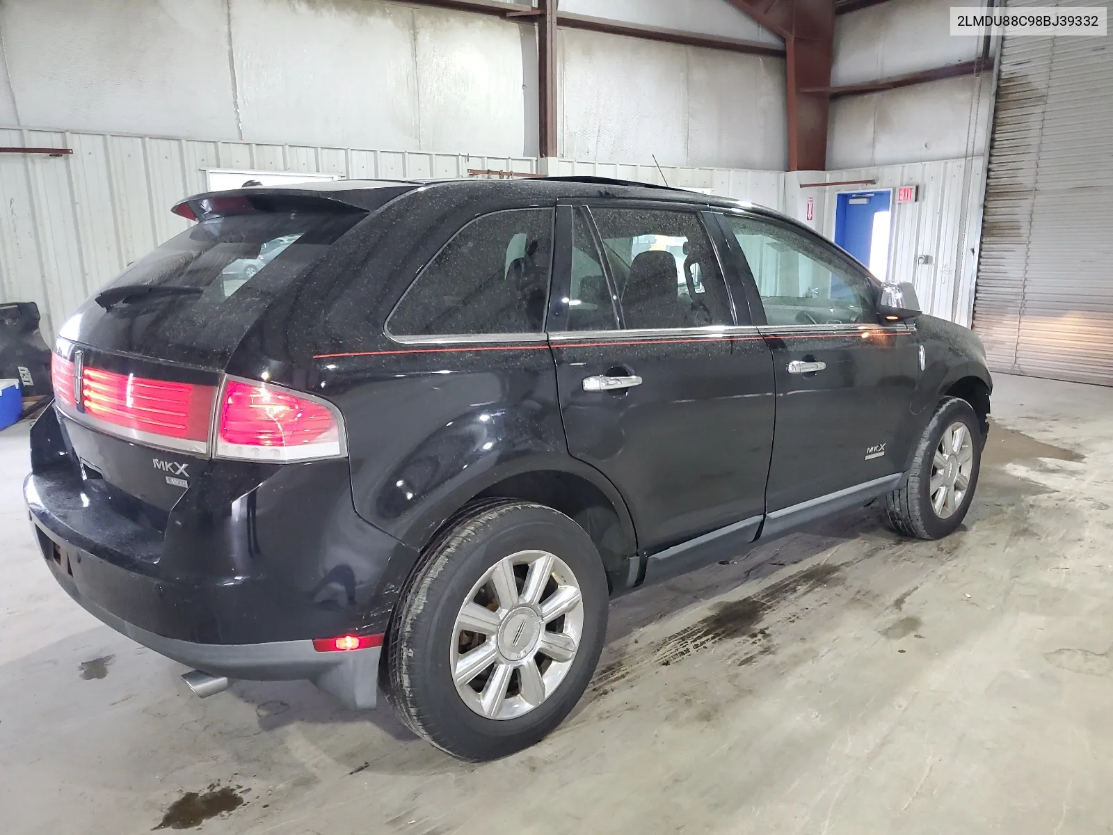 2008 Lincoln Mkx VIN: 2LMDU88C98BJ39332 Lot: 63922614