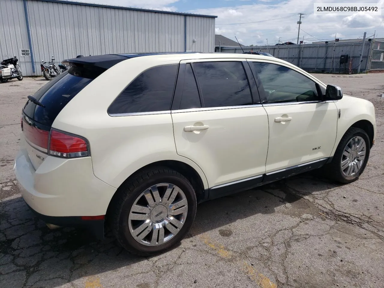 2LMDU68C98BJ05492 2008 Lincoln Mkx