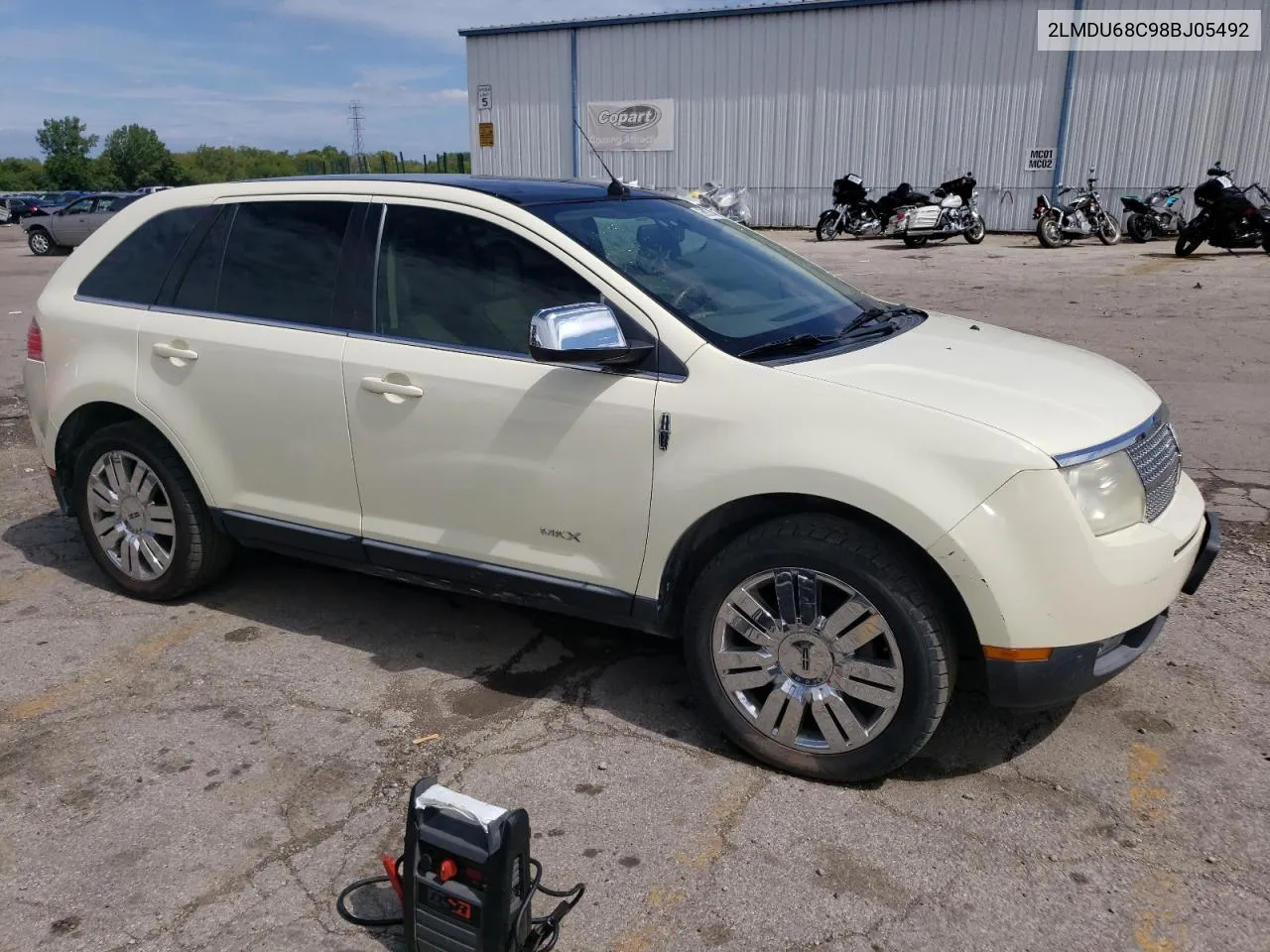 2008 Lincoln Mkx VIN: 2LMDU68C98BJ05492 Lot: 66983614