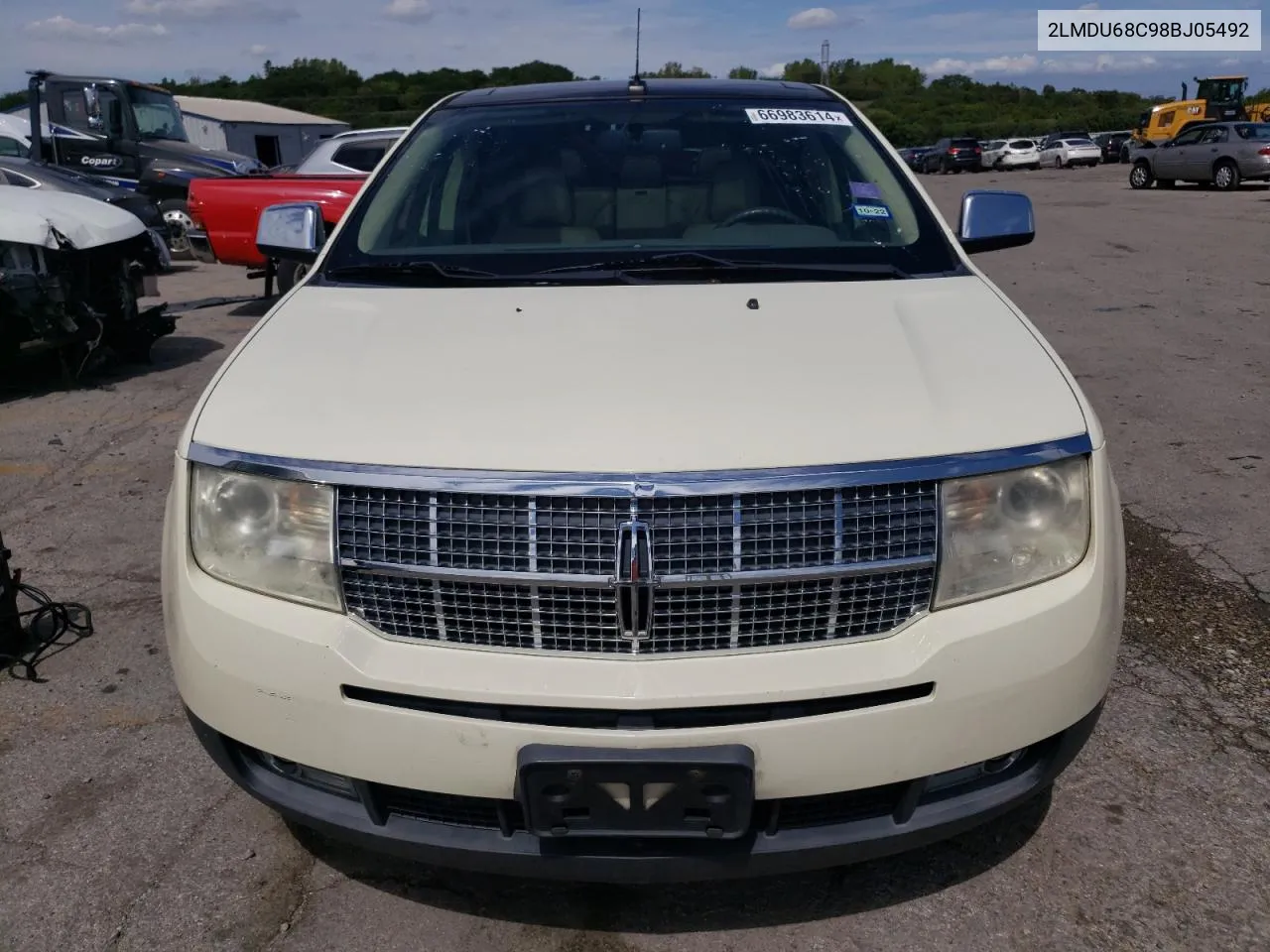 2LMDU68C98BJ05492 2008 Lincoln Mkx