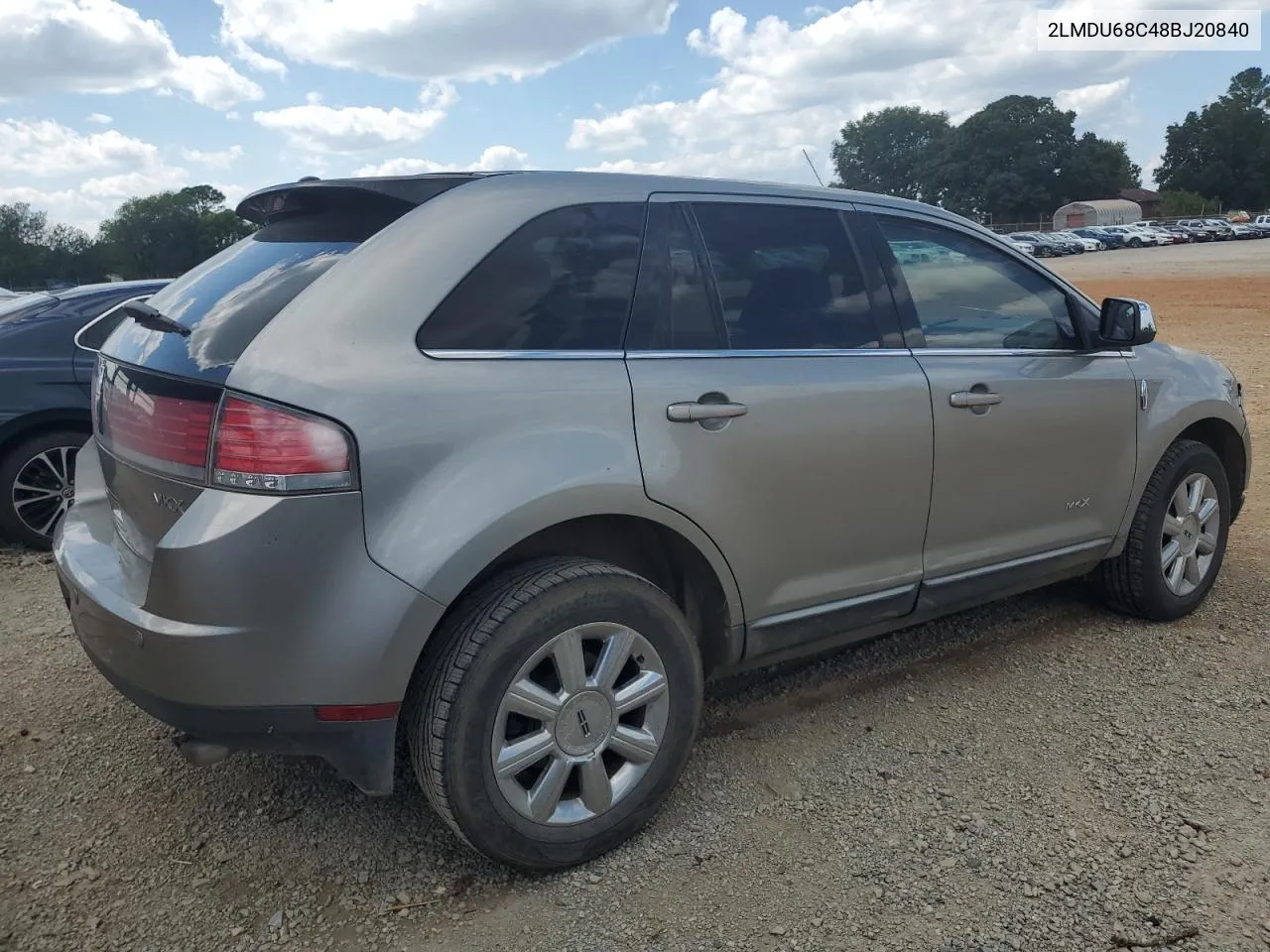 2LMDU68C48BJ20840 2008 Lincoln Mkx