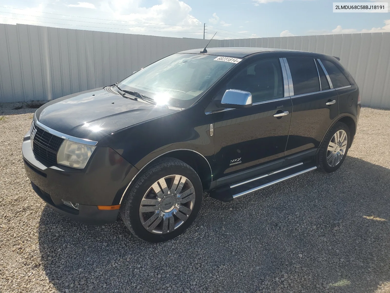 2008 Lincoln Mkx VIN: 2LMDU68C58BJ18191 Lot: 68231814