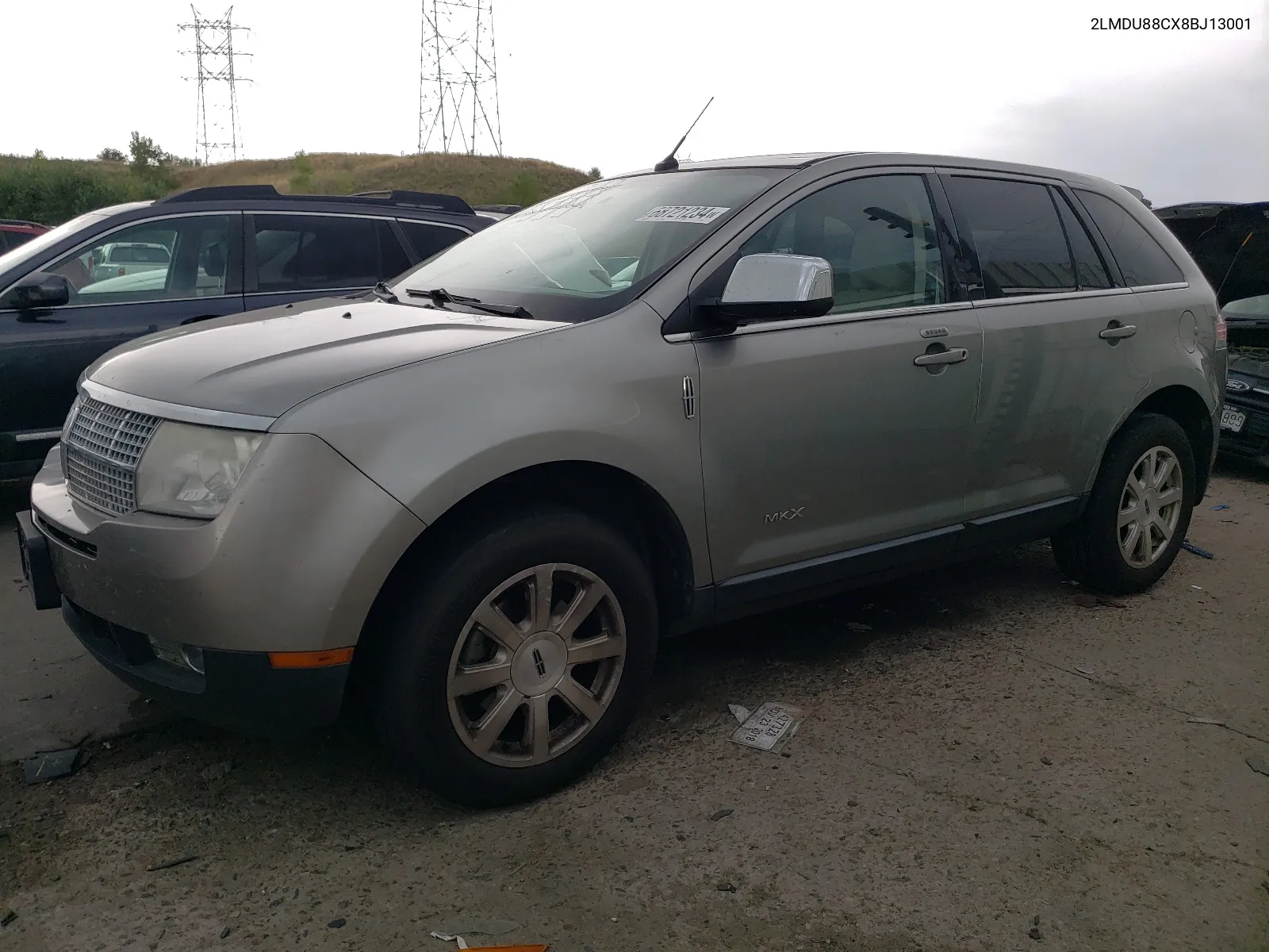 2LMDU88CX8BJ13001 2008 Lincoln Mkx