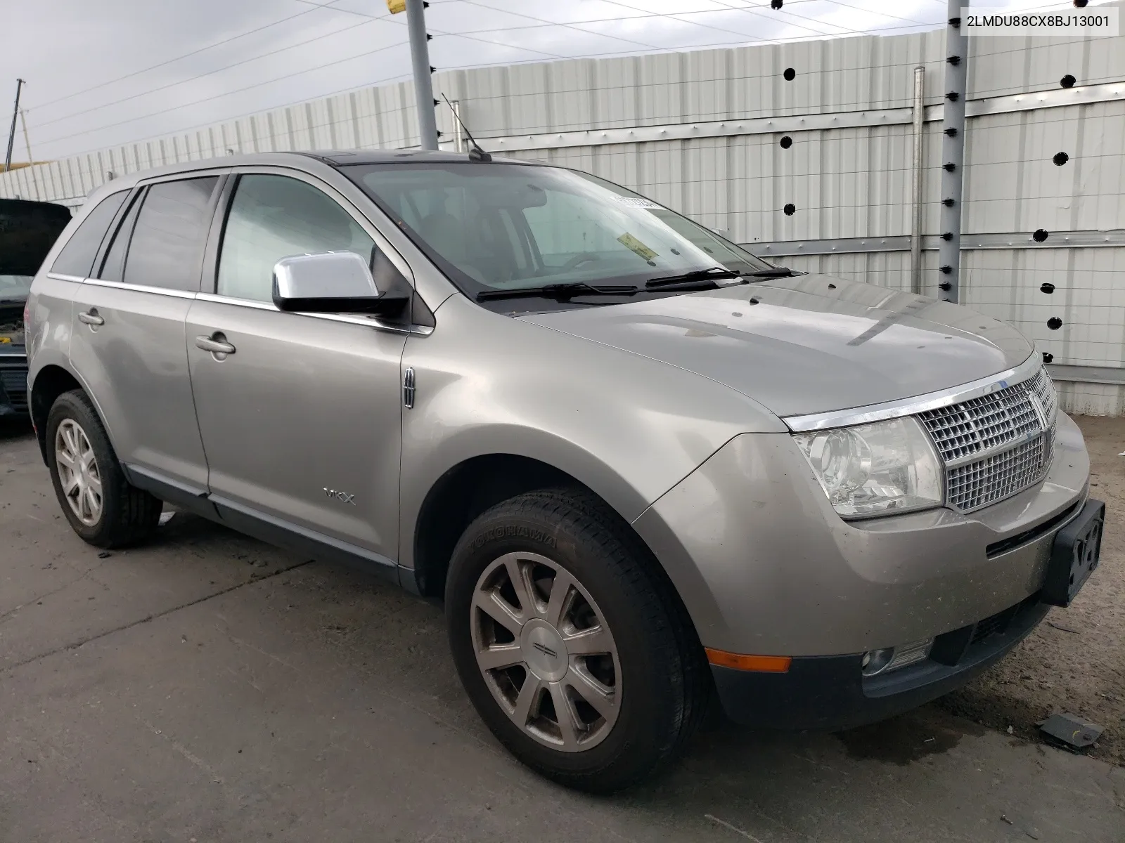 2008 Lincoln Mkx VIN: 2LMDU88CX8BJ13001 Lot: 68721234