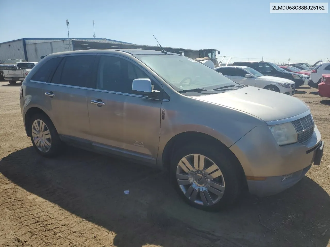 2008 Lincoln Mkx VIN: 2LMDU68C88BJ25152 Lot: 70672574