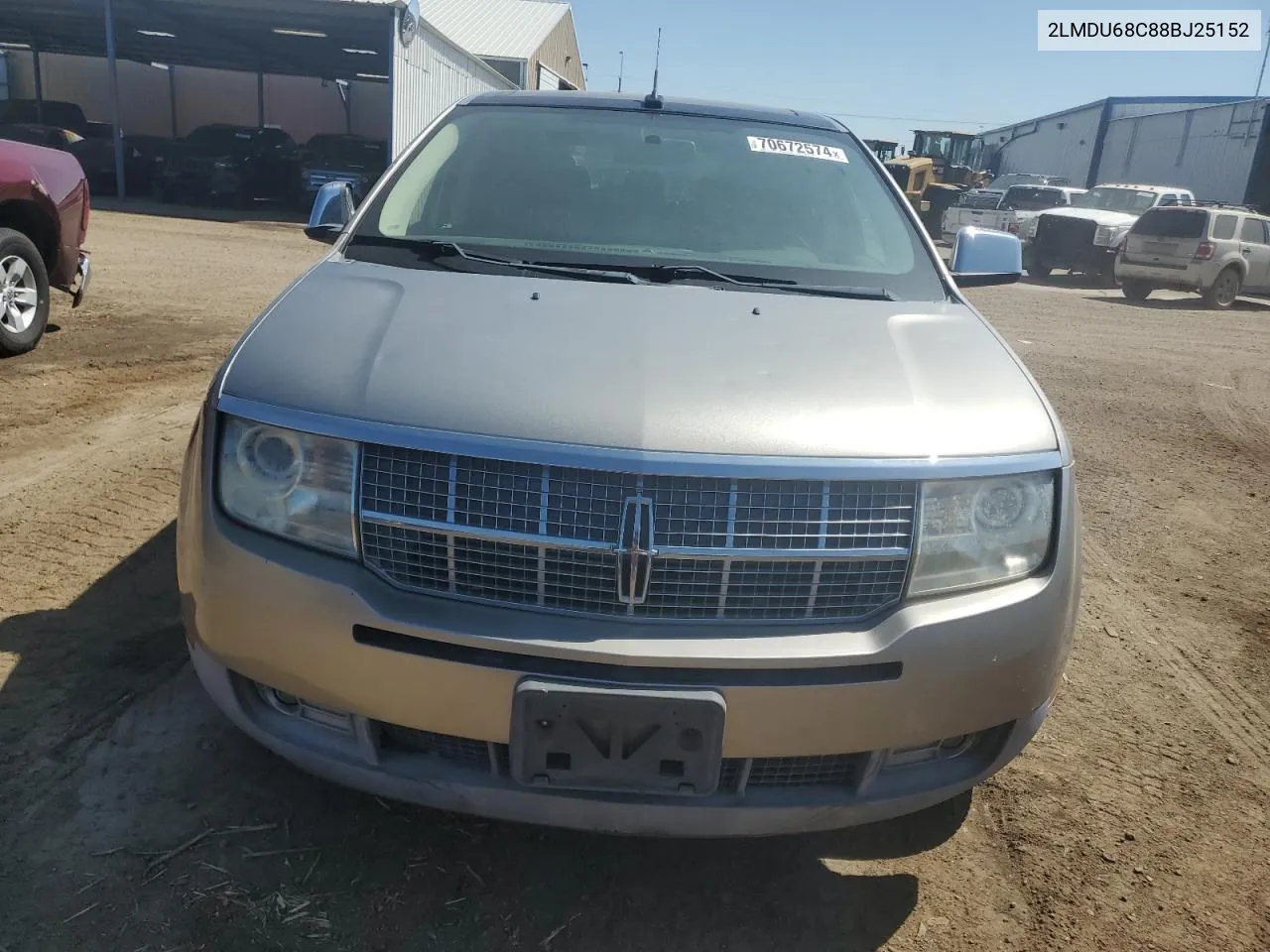 2LMDU68C88BJ25152 2008 Lincoln Mkx